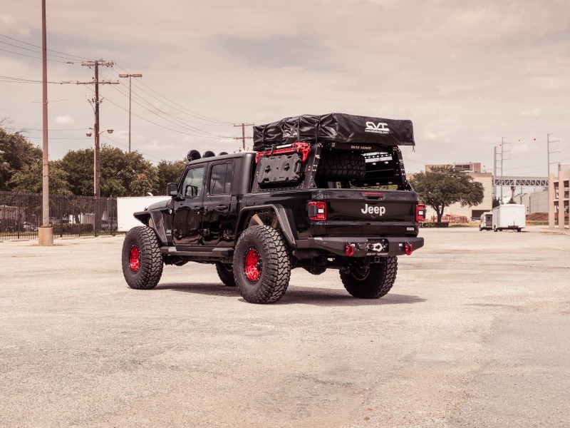Jeep Gladiator JT Rear Bumper - Road Armor - Stealth - Tex Blk - 2020